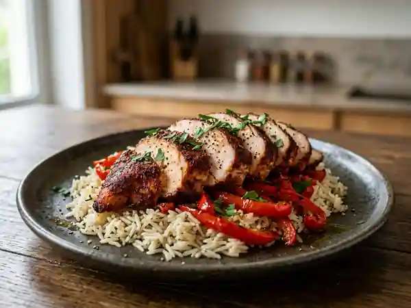 Poulet cajun fumé, tendreté boisée et épicée - Photo de présentation