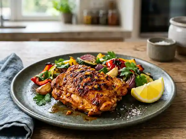 Poulet Piri-Piri : Peau Croustillante et Pimentée - Photo de présentation