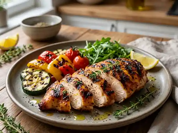 Poulet Grillé au Paprika Fumé et Thym - Photo de présentation