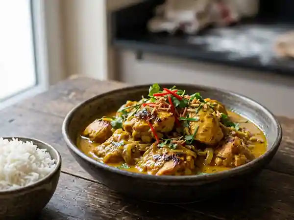 Poulet Indonésien Crémeux au Combava - Photo de présentation