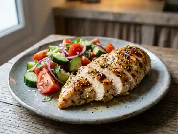 Poulet Mariné au Yaourt et Citron - Photo de présentation