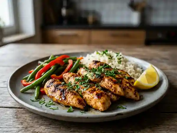 Poulet mariné express au goût intense - Photo de présentation