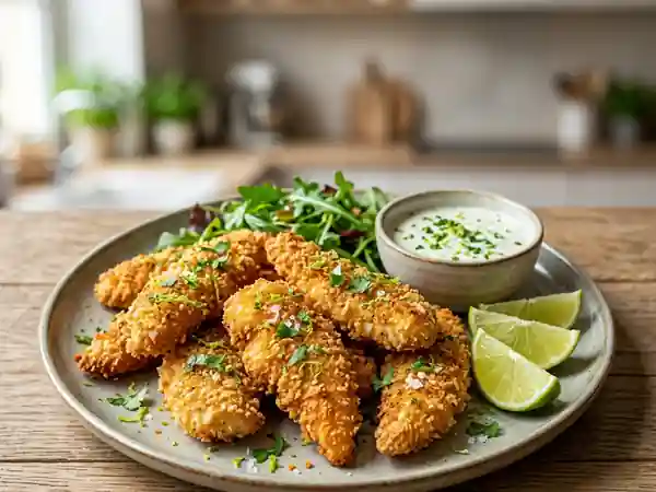 Poulet pané au citron vert ultra-crispy - Photo de présentation