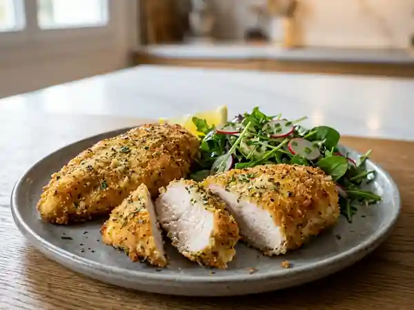 Poulet pané croustillant au yaourt - Photo de présentation