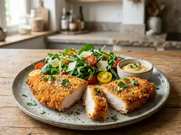 Poulet Pané à la Moutarde Croustillant - Photo de présentation