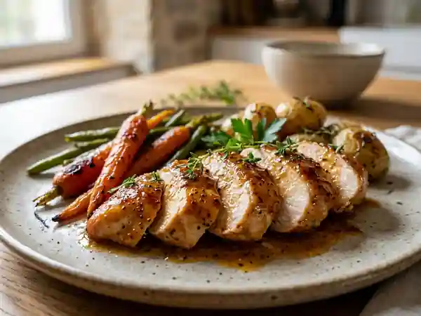 Poulet Caramélisé au Sirop d'Érable - Photo de présentation
