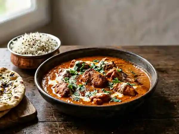 Poulet Tikka Masala crémeux et épicé - Photo de présentation
