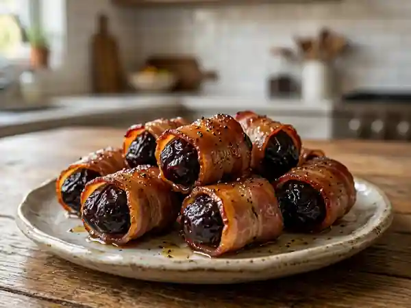 Pruneaux au Lard Fondants : Recette Facile et Gourmande - Photo de présentation