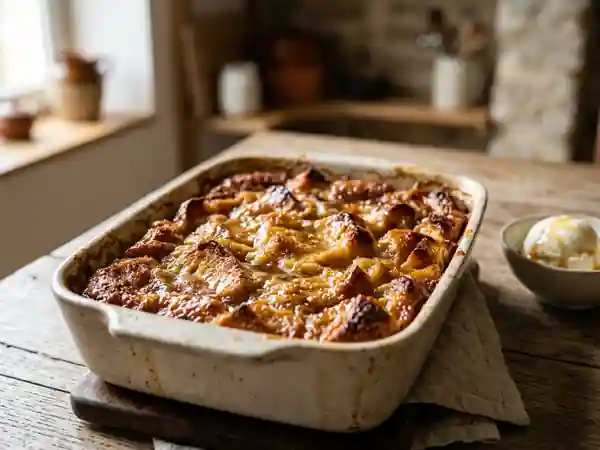 Pudding du chômeur : dessert réconfortant et gourmand - Photo de présentation