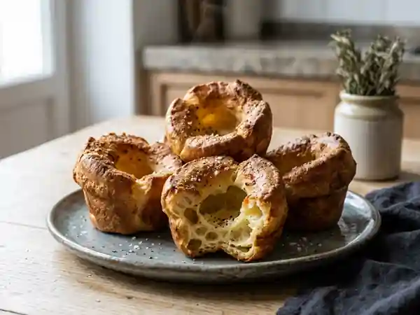Pudding du Yorkshire doré et aérien - Photo de présentation