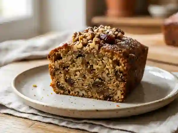 Pudding Fondant aux Dattes et Noix Croquantes - Photo de présentation