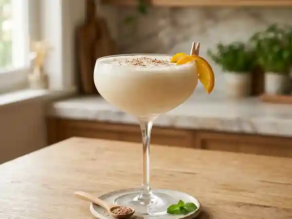Punch coco crémeux au rhum blanc - Photo de présentation