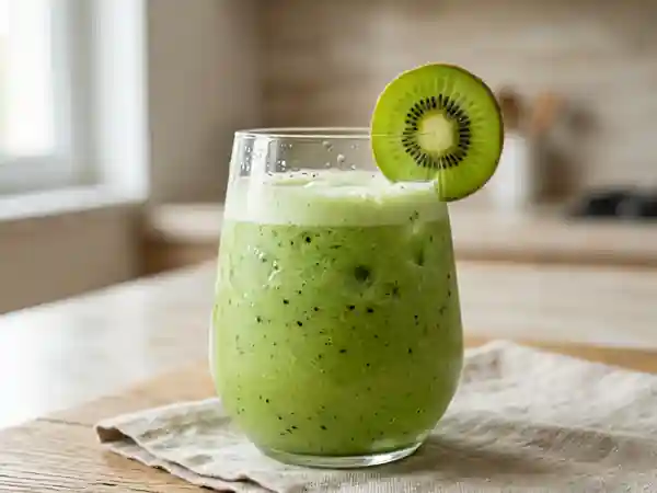Punch onctueux au lait de kiwis - Photo de présentation