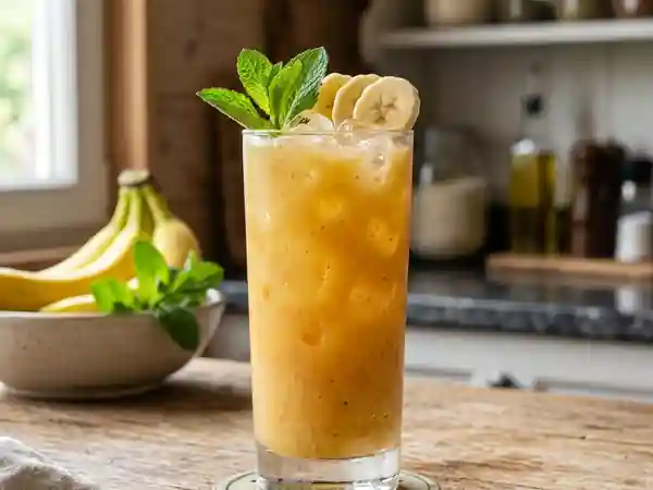 Punch Exotique Onctueux Banane et Menthe - Photo de présentation