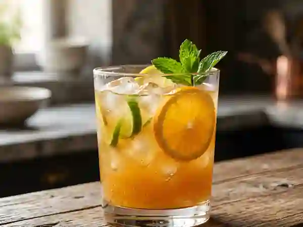 Punch Tropical aux Trois Agrumes Givrés - Photo de présentation