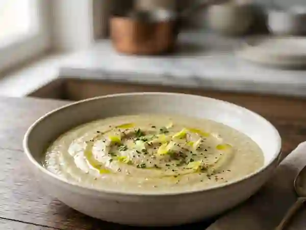 Purée de céleri onctueuse et muscadée - Photo de présentation