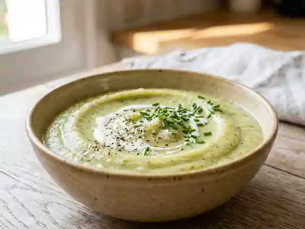 Purée de courgettes onctueuse et légère - Photo de présentation
