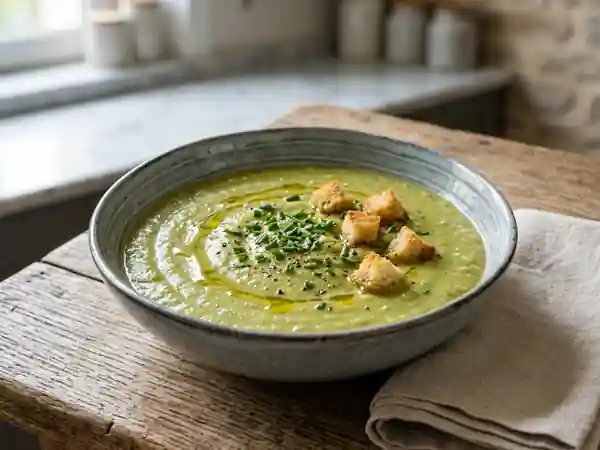 Purée de pois cassés fondante à l'oignon - Photo de présentation