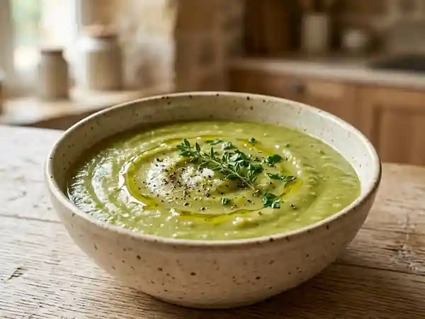 Purée de pois cassés onctueuse - Photo de présentation