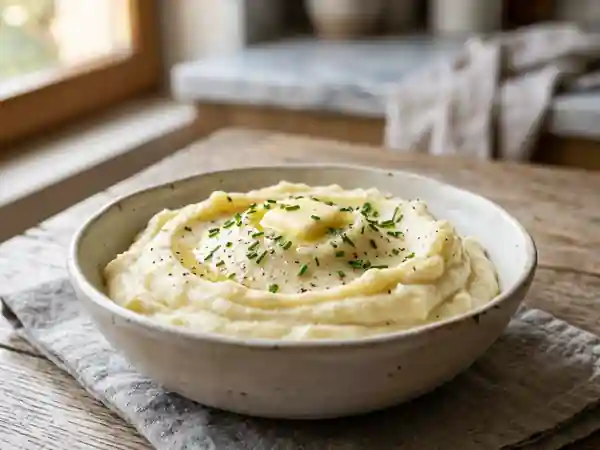 Purée de pommes de terre maison onctueuse et facile - Photo de présentation