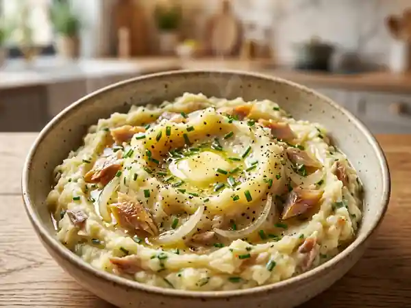 Purée onctueuse aux harengs fumés : recette facile et gourmande - Photo de présentation