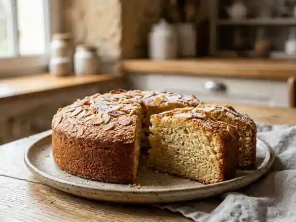 Quatre-quarts moelleux aux amandes : recette facile et gourmande - Photo de présentation