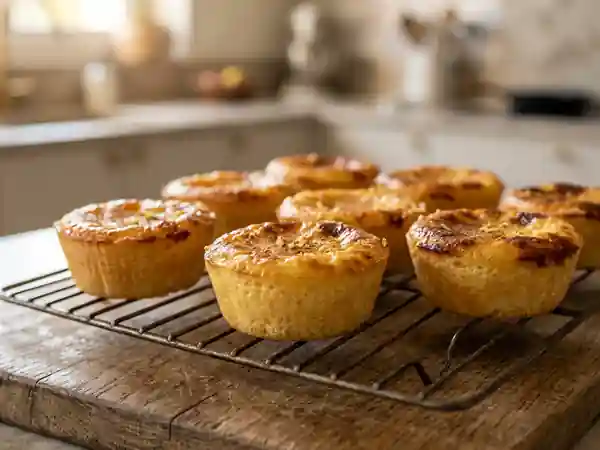 Queijadas de Sintra : Fondant Citron-Cannelle - Photo de présentation