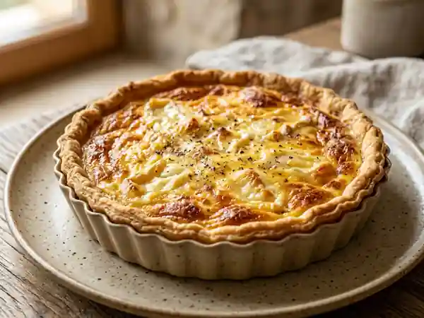 Quiche au Chaource Fondante et Crémeuse - Photo de présentation