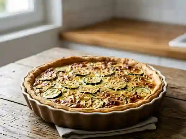 Quiche Fondante aux Courgettes et Muscade - Photo de présentation