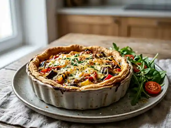 Quiche Fondante Ratatouille & Boursin - Photo de présentation