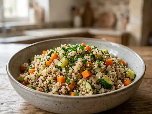 Quinoa perlé aux légumes du soleil - Photo de présentation