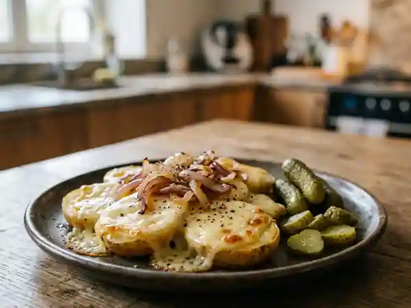Raclette sauvage aux restes de fromage : recette gourmande et facile - Photo de présentation
