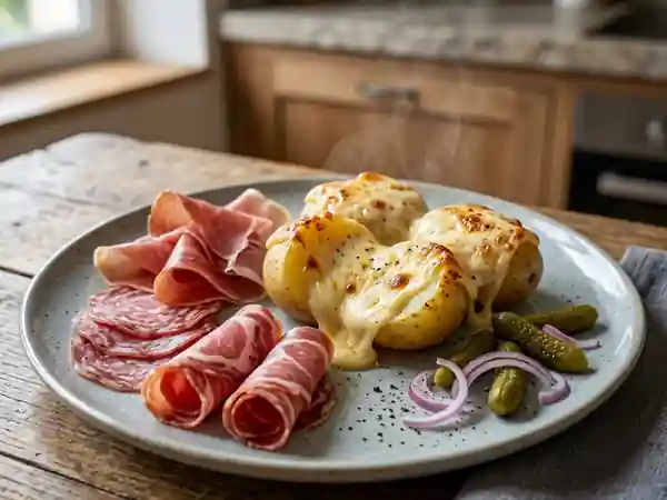 Raclette Fondante et Charcuterie Fine - Photo de présentation