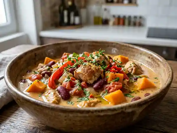 Ragoût Antillais Coco et Patate Douce - Photo de présentation