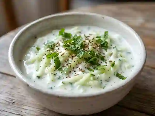 Raita concombre et menthe frais - Photo de présentation