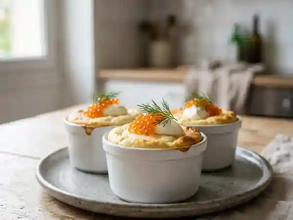 Mousse de chou-fleur fondante à la moscovite - Photo de présentation