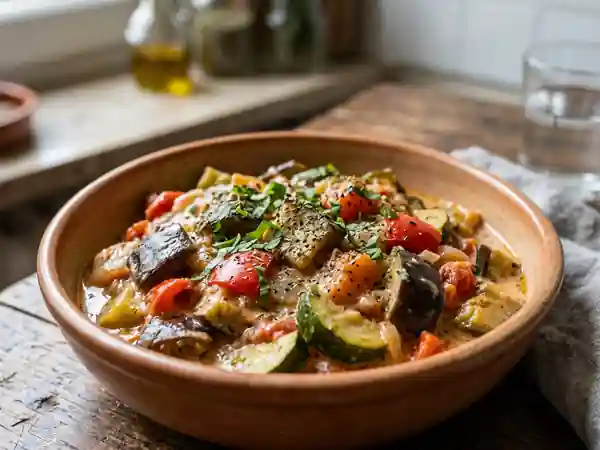 Ratatouille Crémeuse Maison : Recette Facile et Savoureuse - Photo de présentation