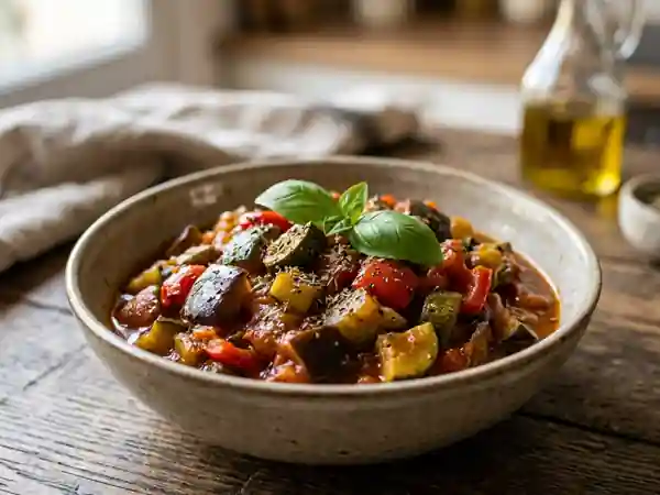 Ratatouille fondante aux herbes de Provence - Photo de présentation