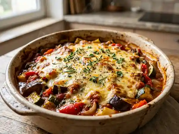 Ratatouille Parmesane Fondante et Savoureuse - Photo de présentation