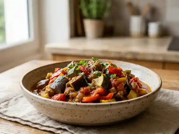 Ratatouille confite aux herbes de Provence - Photo de présentation