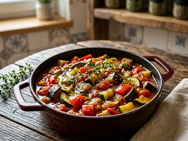 Ratatouille fondante aux légumes du soleil - Photo de présentation