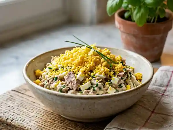 La Mimosa Fondante au Thon et Ciboulette - Photo de présentation