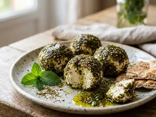Recette Authentique du Chenklish : Fromage Libanais Maison - Photo de présentation