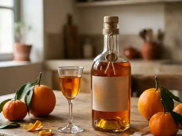 Recette Authentique du Schrubb : Liqueur Maison d'Orange ou de Mandarine - Photo de présentation
