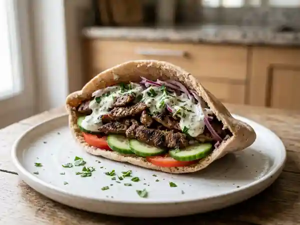 Recette Authentique et Savoureuse de Döner Kebab Maison - Photo de présentation