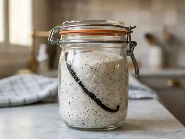 Recette facile et naturelle de sucre vanillé maison - Photo de présentation