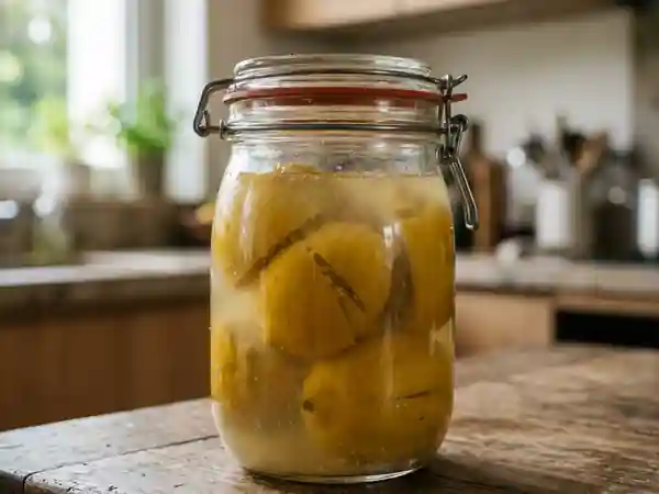Citrons confits au sel et à l'eau - Photo de présentation