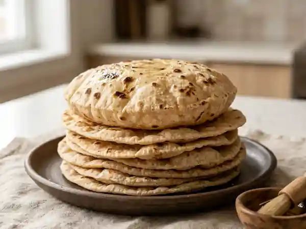 Recette facile et rapide de Chapati indien maison - Photo de présentation