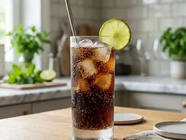 Cola Frappé au Citron Vert et Bulles Fines - Photo de présentation