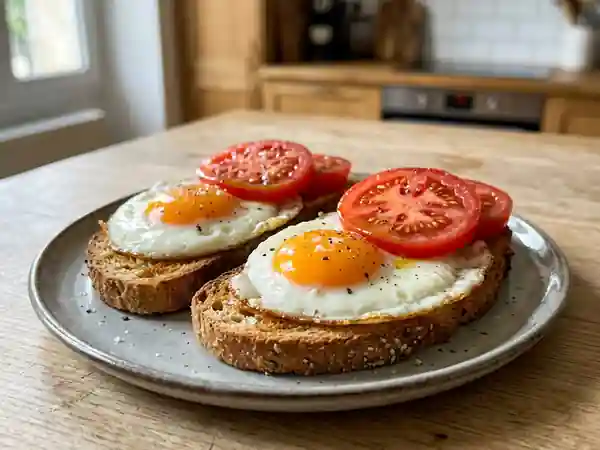Recette rapide et improvisée pour un repas complet en 15 minutes - Photo de présentation